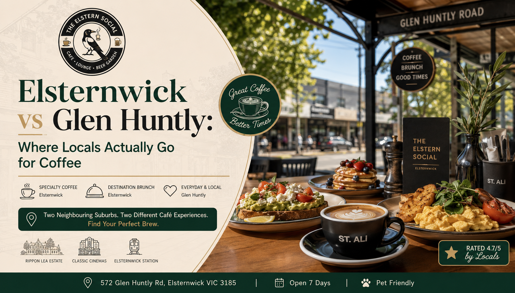 Elsternwick vs Glen Huntly Where Locals Go for Coffee and Brunch