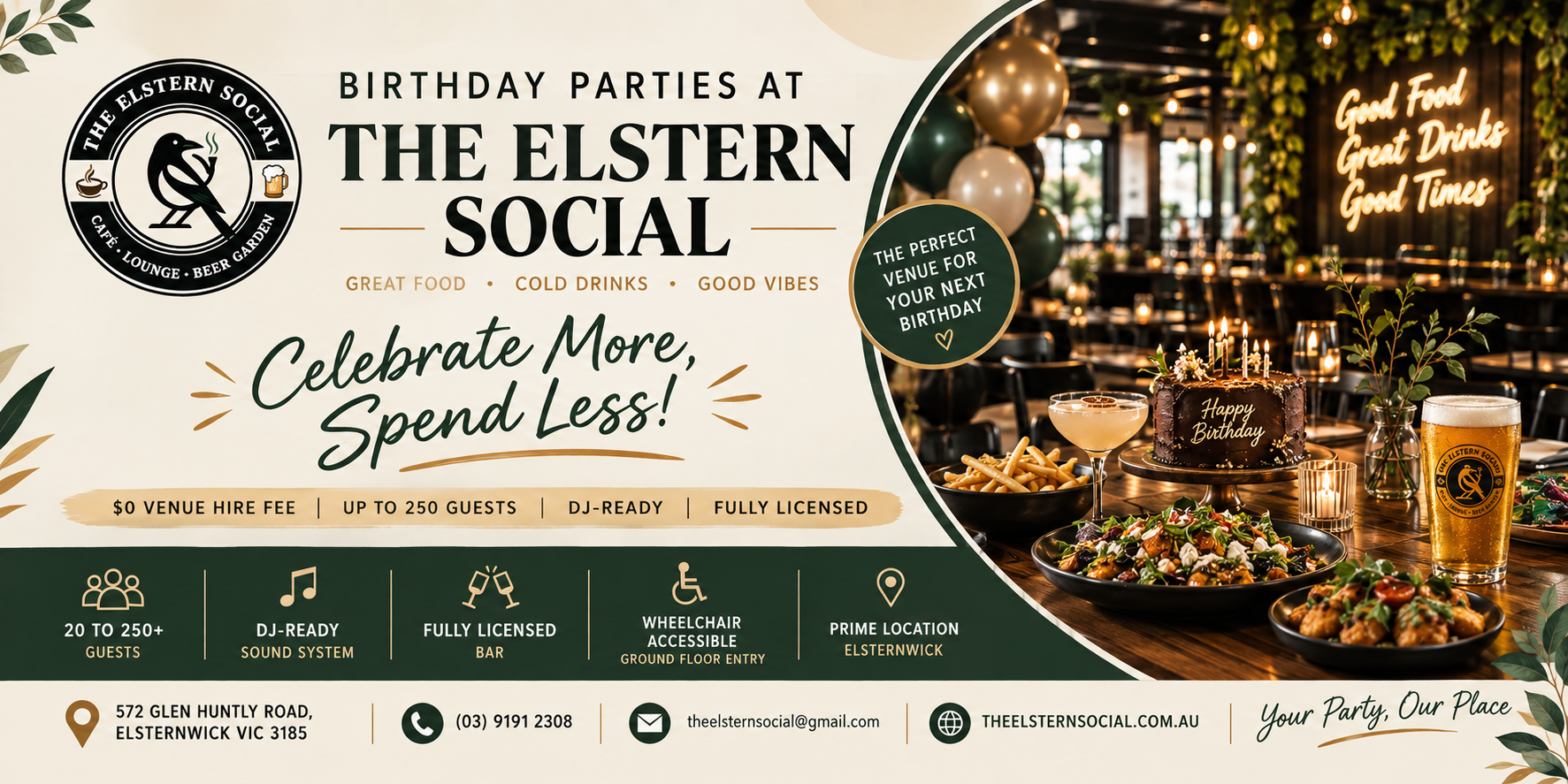 Hosting a Birthday on a Budget in Elsternwick