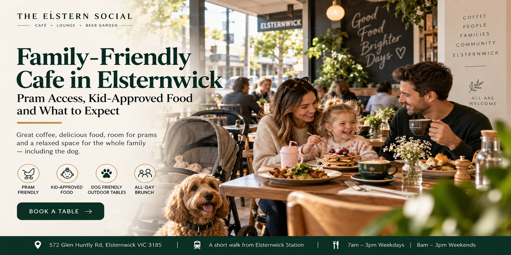 Family-Friendly Cafe in Elsternwick